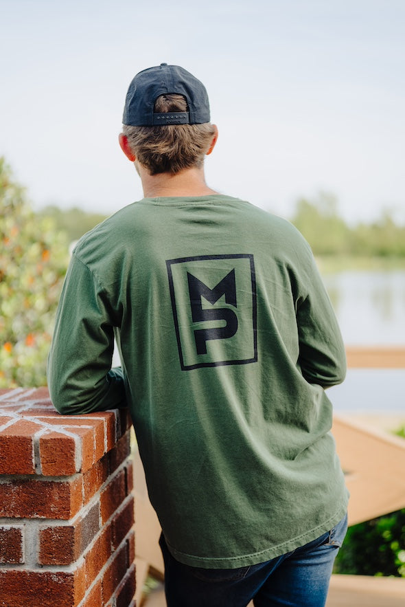 Green/Black MP L/S T-Shirt