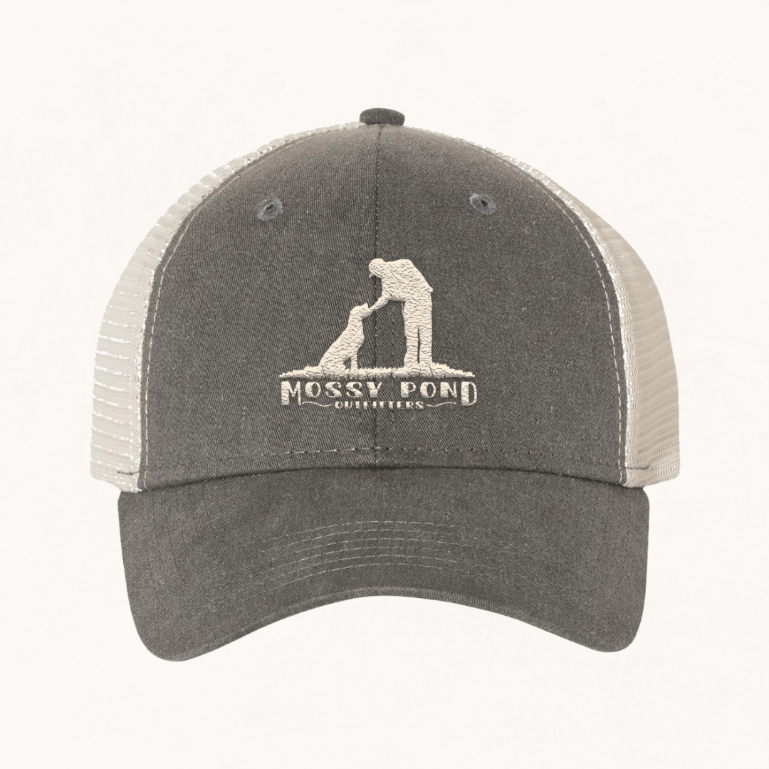 MPO Snapback Trucker Cap - Charcoal