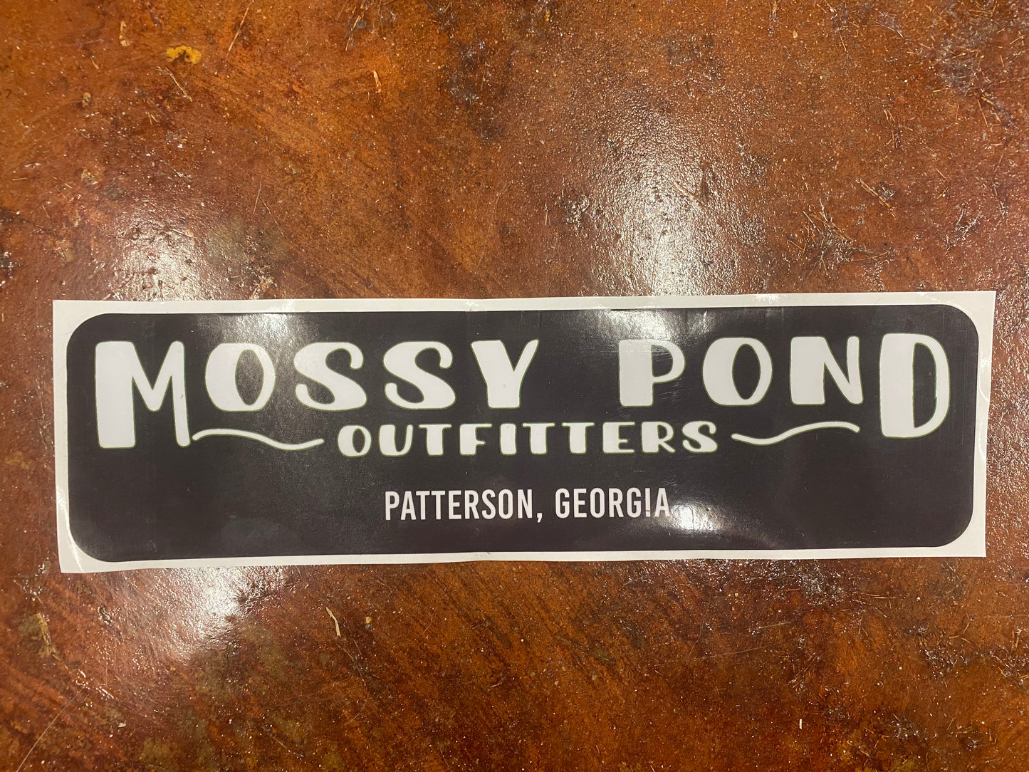 Mossy Pond Outfitters Rectangle Sticker