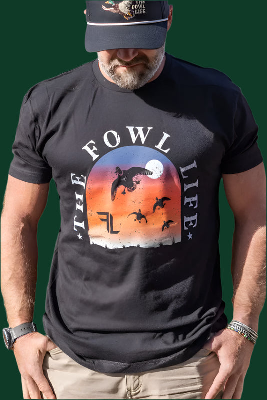 The Fowl Life: Sunrise Mallard Tee